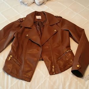 Brown fashion jacket, NWT